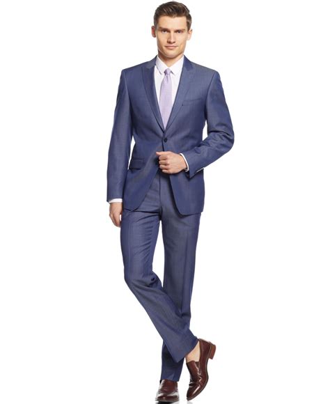 calvin klein original suit|Calvin Klein denim suit.